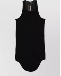 Rick Owens - Longline Round Neck Sleeveless Lounge Top - Lyst