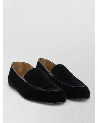 Tom Ford - Leo Velvet Round Toe Slippers - Lyst