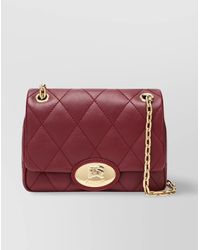 Burberry - Medium Quilted Chain Strap Shoulder Bag - Lyst