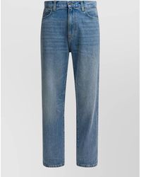 Carhartt - Denim Regular-Fit Tapered Jeans - Lyst