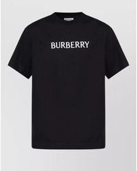 Burberry - Tshirt With Logo Print - Lyst