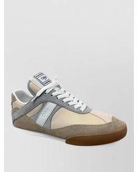 Chloé - Kick Lace Up Sneakers Contrast Panels - Lyst