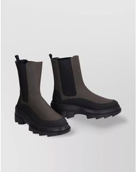 Stuart Weitzman - Chelsea Boots With Lug Sole And Pull Tab - Lyst