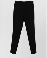 Versace - Virgin Wool Straight-Leg Tailored Trousers - Lyst