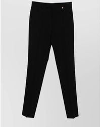 Versace - Straight Trousers With Pockets And Belt Loops - Lyst