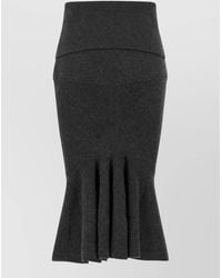 Jacquemus - Cashmere-Blend High-Rise Midi Knit Skirt - Lyst
