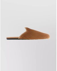 Prada - Calf Hair Slippers - Lyst