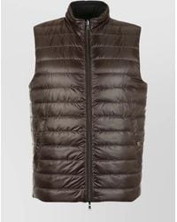 Herno - Reversible Sleeveless Jacket High Neck Pockets - Lyst