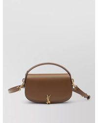 Saint Laurent - Voltaire Calfskin Shoulder Bag - Lyst