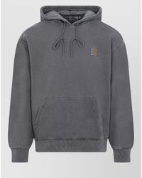 Carhartt - Hooded Nelson Cotton Sweatshirt Kangaroo Pocket - Lyst