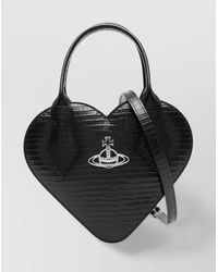 Vivienne Westwood - Heart Shape Shoulder Bag With Detachable Strap - Lyst