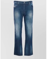 DIESEL - Trousers Faded Effect Five Pockets Belt Loops - Lyst