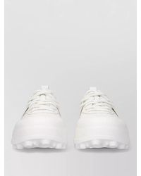 Jil Sander - Leather Low-Top Sneakers - Lyst
