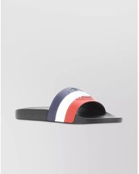 Moncler - Basile Slides Sandals Flat Sole - Lyst