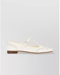 Church's - Studded Leather Mary Jane Ballet Flats - Lyst