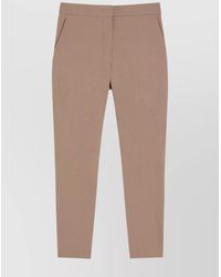 Max Mara - Slim-Fit Cropped Jersey Trousers - Lyst