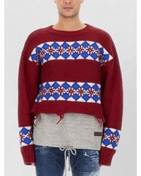 DSquared² - Jacquard Knit - Lyst