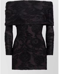 Etro - Paisley Foliage Chenille Jacquard Sweater Dress - Lyst