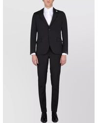Lardini - Tailored Suit Jacket Notch Lapel - Lyst