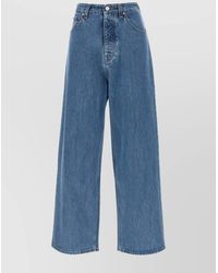 Vetements - Denim Baggy Wide-Leg Trousers - Lyst