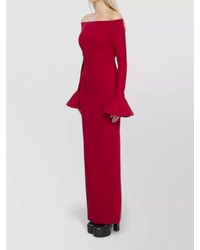 Solace London - Anica Off Shoulder Maxi Dress - Lyst