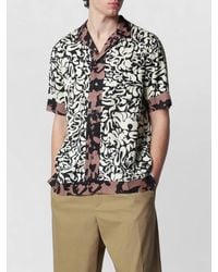 Dries Van Noten - Graphic Squiggle Print Shirt - Lyst