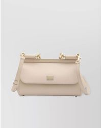 Dolce & Gabbana - Medium Sicily Calfskin Tote Bag - Lyst