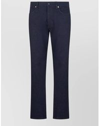 Stone Island - Straight Leg Mid Rise Denim Trousers Five Pockets - Lyst