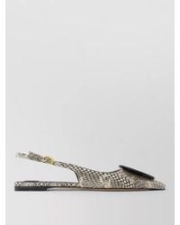 Jacquemus - Duelo P Slingback Leather Pumps - Lyst