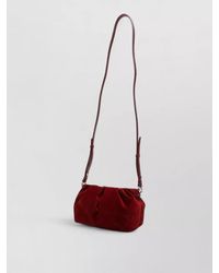 Christian Louboutin - Eva Mini Suede Leather Clutch Bag - Lyst