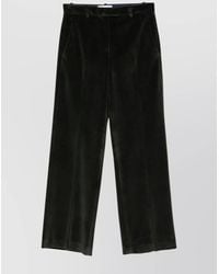 Circolo 1901 - Wide-Leg Cotton Trousers Featuring Multiple Pockets - Lyst