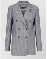 Lardini - Wool Blend Suit Jacket - Lyst