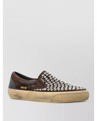Golden Goose - Vce Leather Loafers Round Toe Studs - Lyst