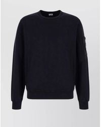 C.P. Company - Pocket Crew Neck Sweater Long Sleeves - Lyst