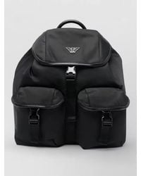 Emporio Armani - Armani Backpack Adjustable Straps Top Handle - Lyst