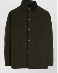 South2 West8 - Utility Jacket Coverall Collar Detail Pockets - Lyst