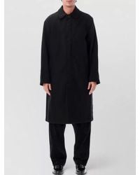Universal Works - Wool Single-Breasted Mac Coat - Lyst