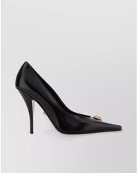 Versace - La Medusa 105 Leather Pumps - Lyst