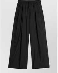 Y-3 - Logo Trousers Wide Leg Side Stripes - Lyst