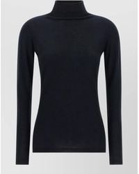 Fabiana Filippi - Cashmere Silk Turtleneck Sweater Long Sleeves - Lyst