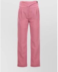 Blazé Milano - Virgin Wool Wide-Leg Trousers - Lyst