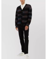 Paul Smith - Striped V-Neck Long Sleeve Knitwear - Lyst