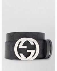 Gucci - Leather Belt 40 Mm Adjustable Buckle - Lyst