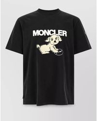 Moncler Genius - Graphic Print Cotton T-Shirt - Lyst