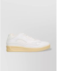 Jil Sander - Leather Dragon Low-Top Sneakers - Lyst