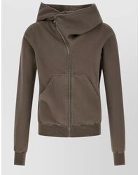 Rick Owens - Mountain Hooded Jacket Casual Long Sleeves - Lyst