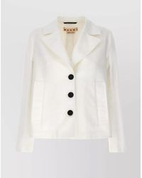 Marni - Cotton Blazer - Lyst