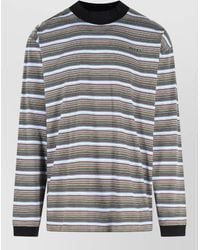 Marni - Striped Cotton Long-Sleeve T-Shirt - Lyst