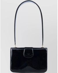 Celine - Calf Leather Shoulder Bag - Lyst