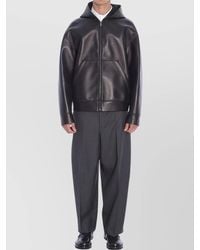 Valentino Garavani - Wool Trousers With Belt Loops And Pockets - Lyst